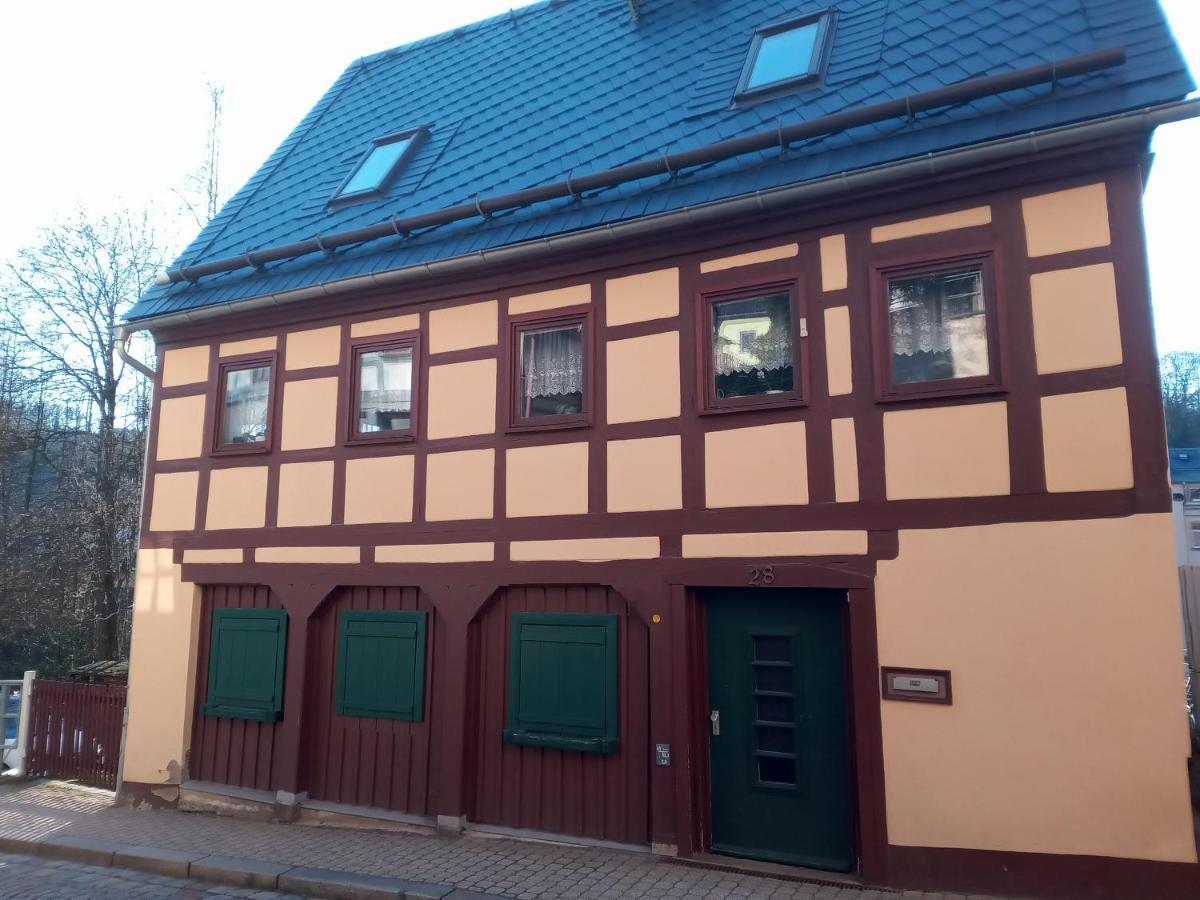 Ferienwohnung Zum Sebnitzer Hirsch Exterior foto