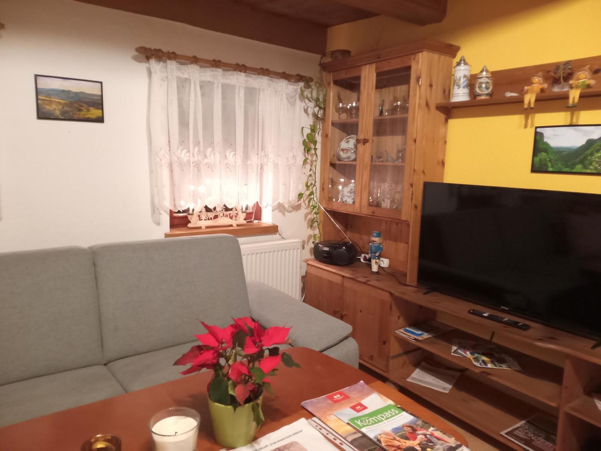 Ferienwohnung Zum Sebnitzer Hirsch Exterior foto